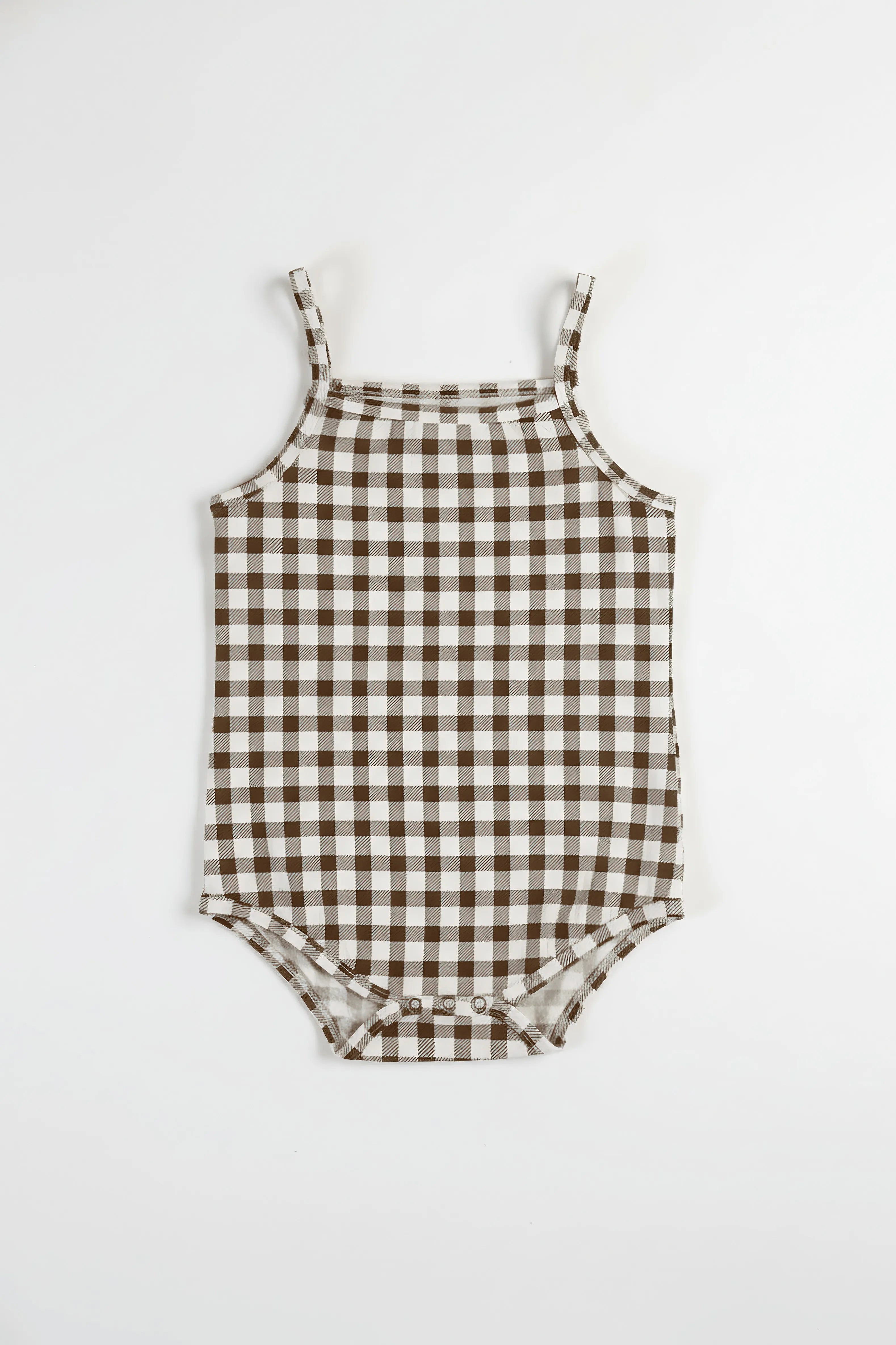 Gingham Summer Baby Romper