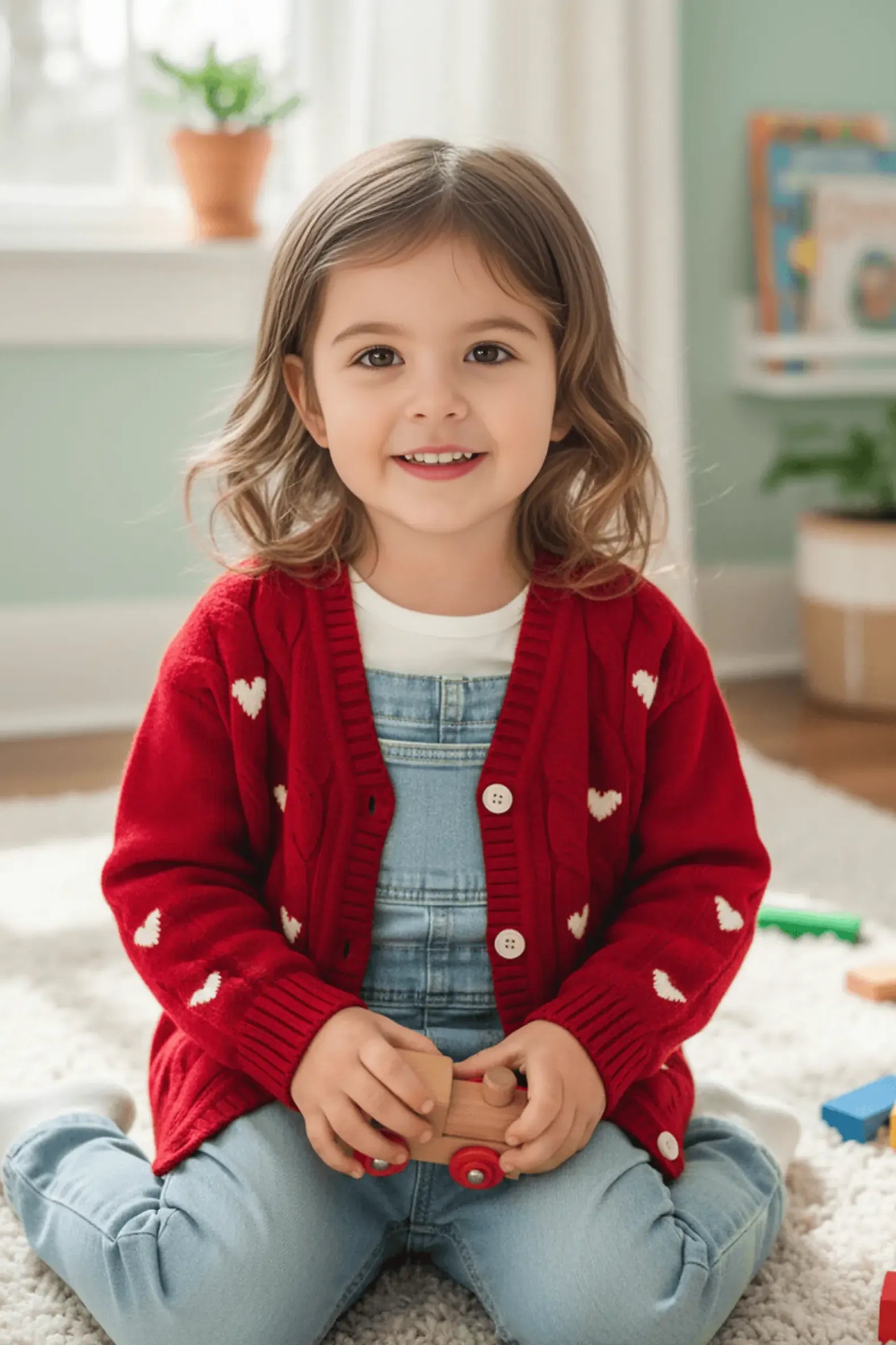 Sweetheart Knit Cardigan