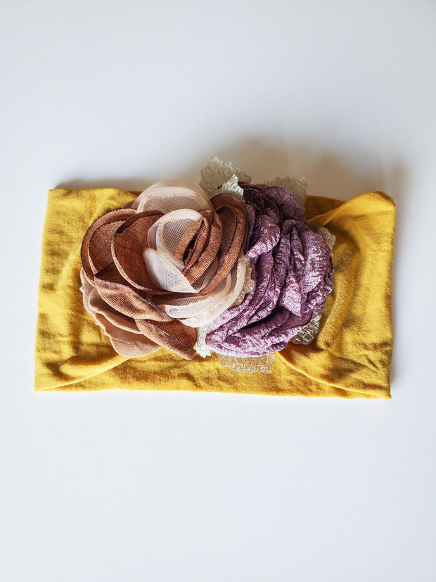 Belle Fleurs Nylon Headband