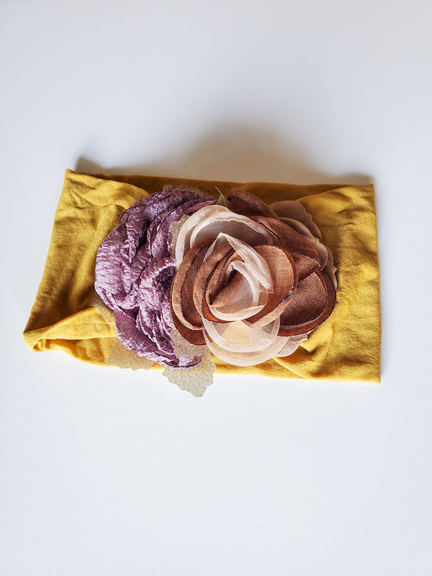 Belle Fleurs Nylon Headband