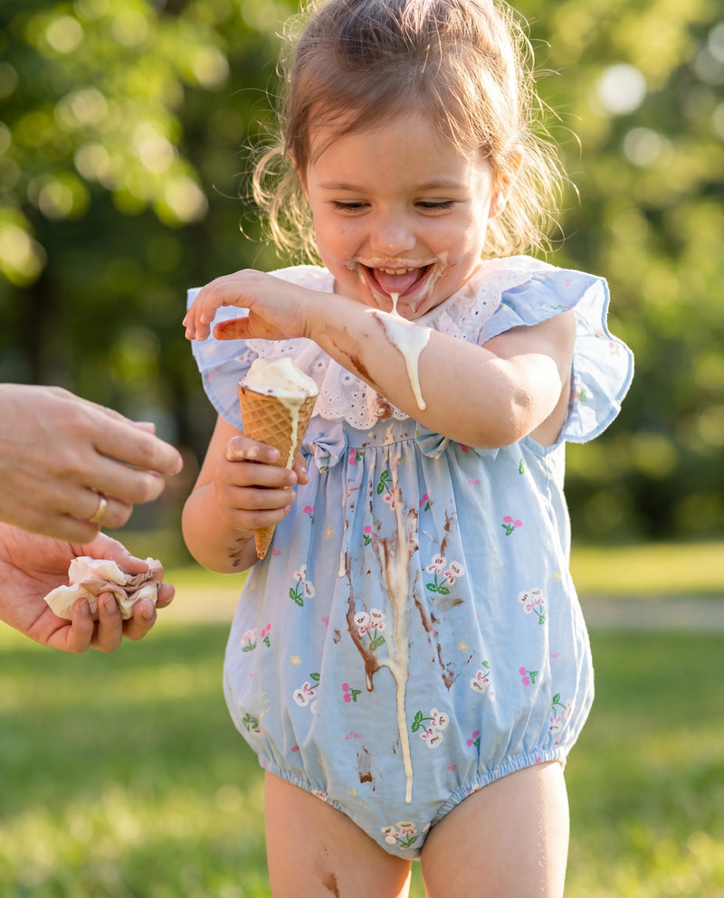Bluebell Lace Heirloom Romper