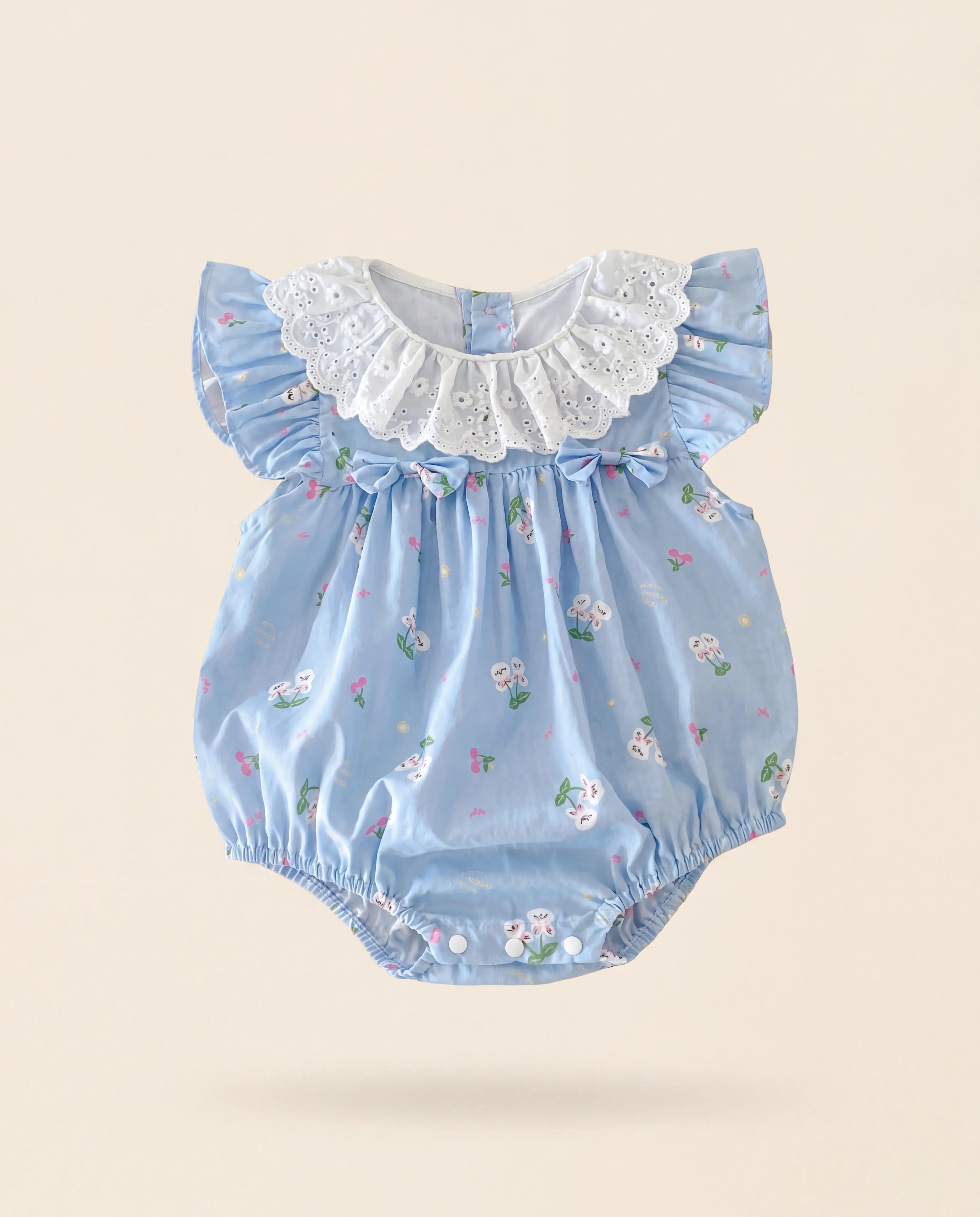 Bluebell Lace Heirloom Romper