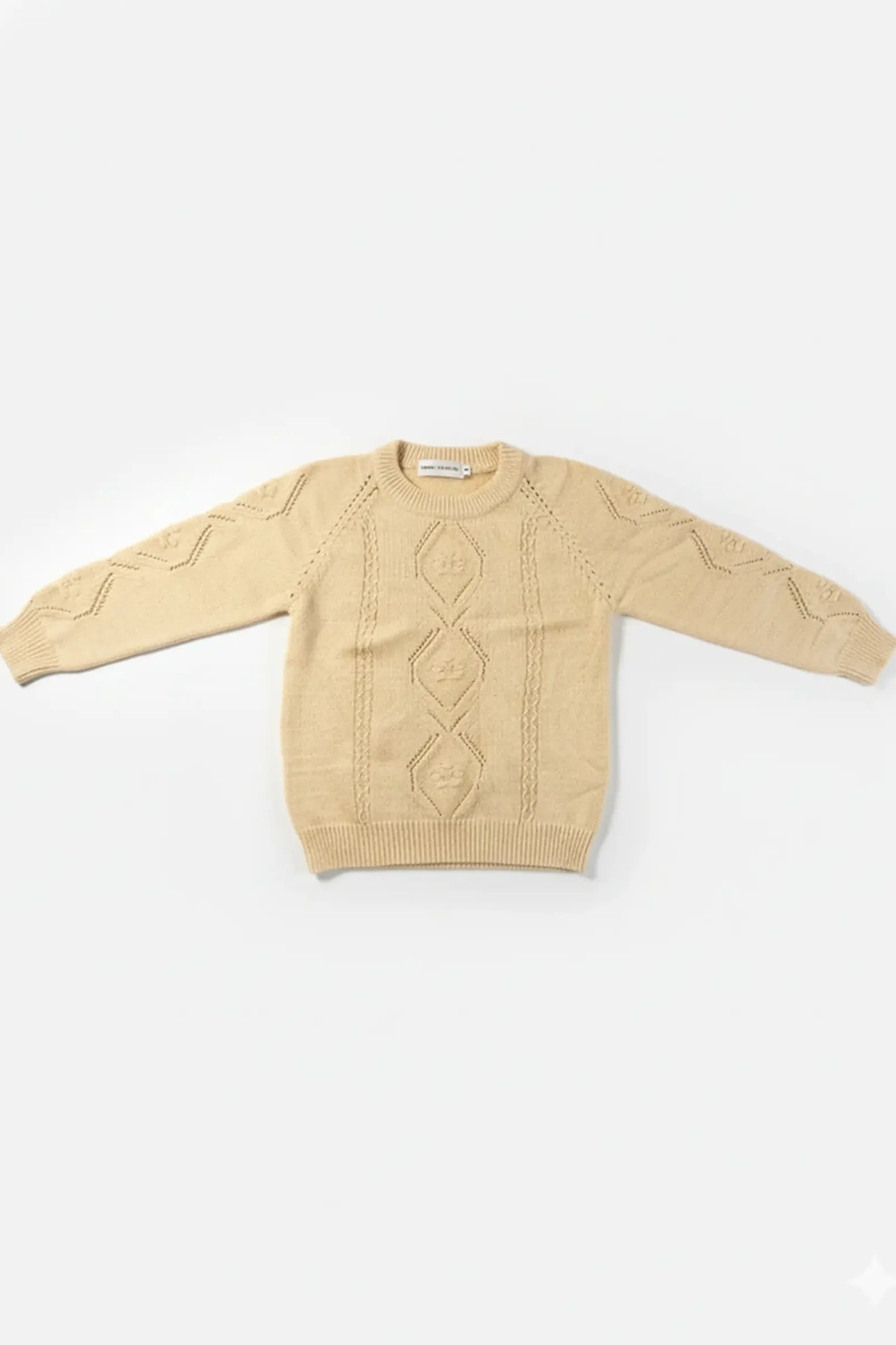 Buttermilk Delicate Knit Sweater