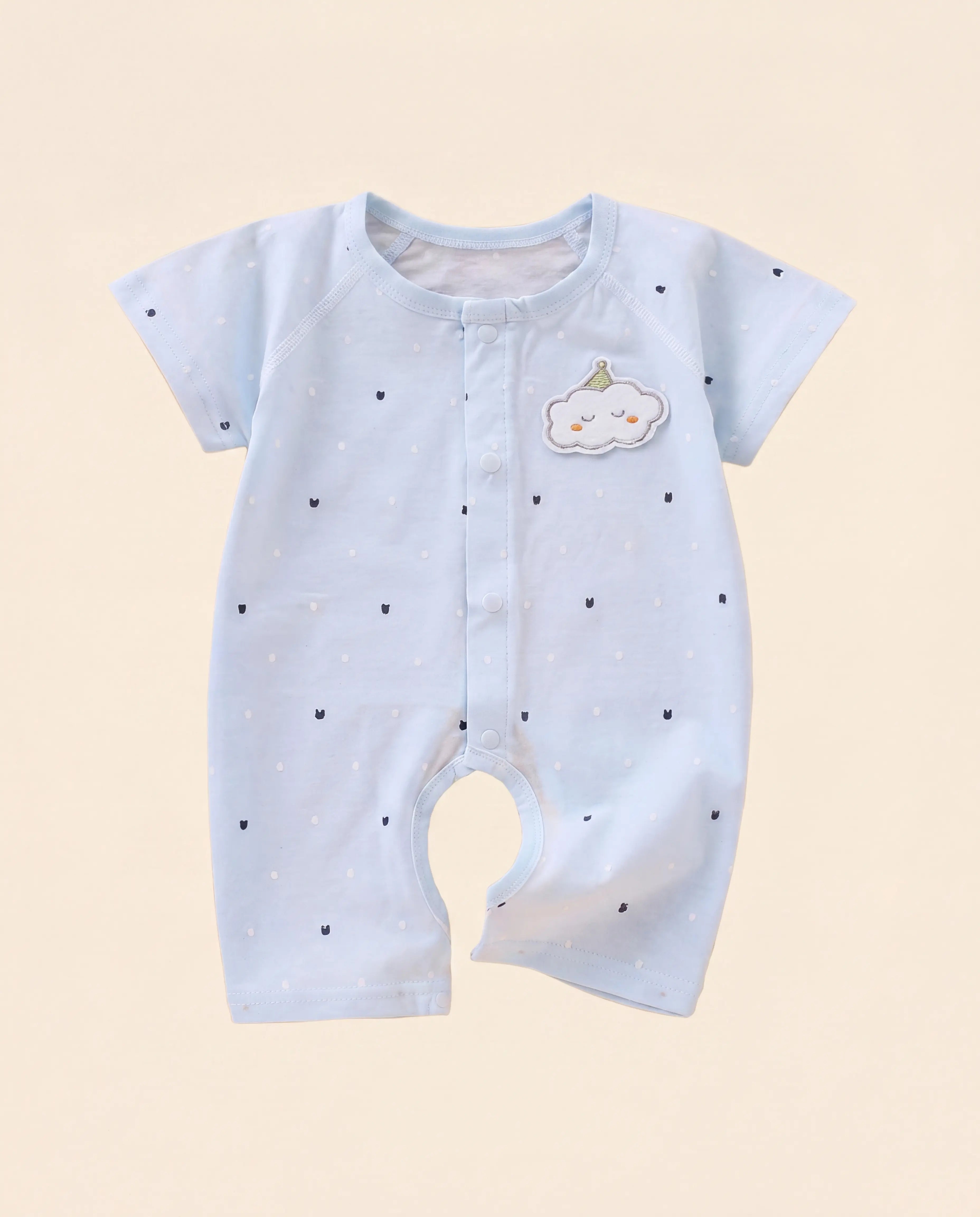 First Dreams Blue Romper