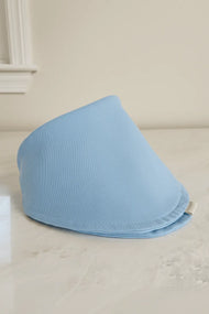 Lux Muslin Baby Bib – Sky Blue