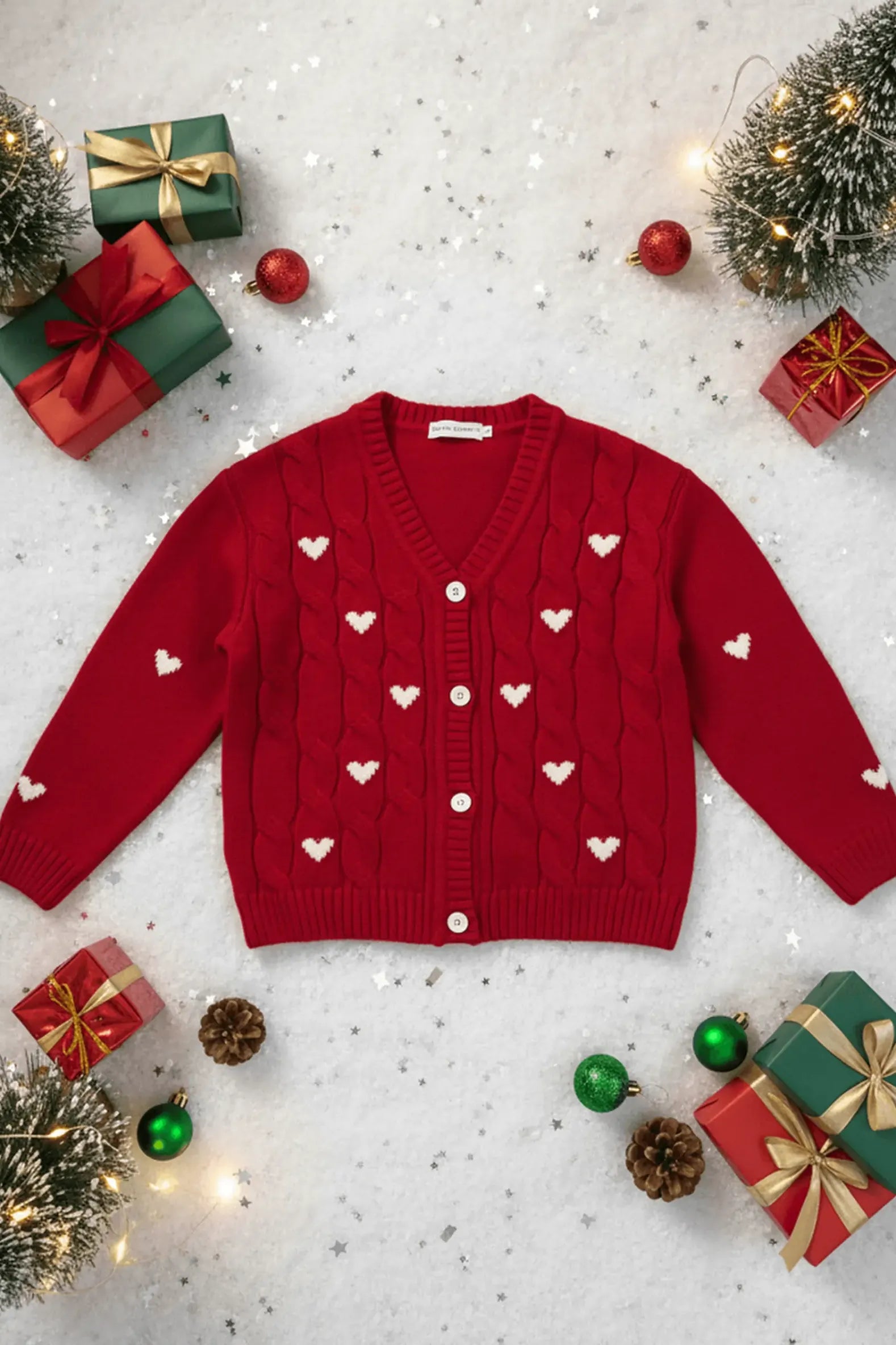 Sweetheart Knit Cardigan