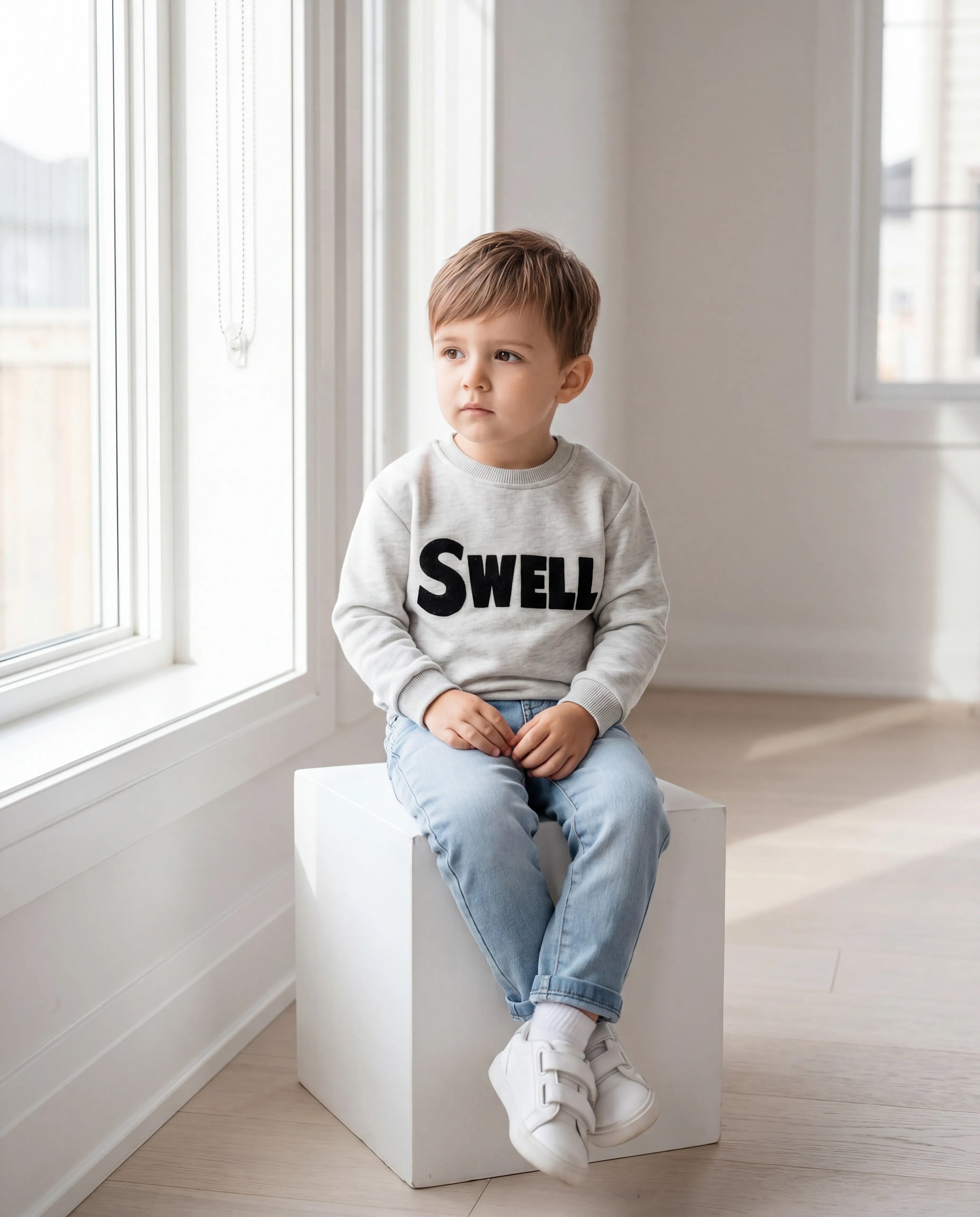 “Swell” Graphic Sweatshirt