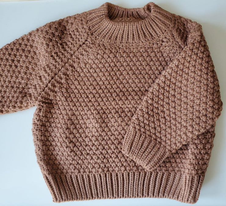 Burnt Orange Knitted Sweater