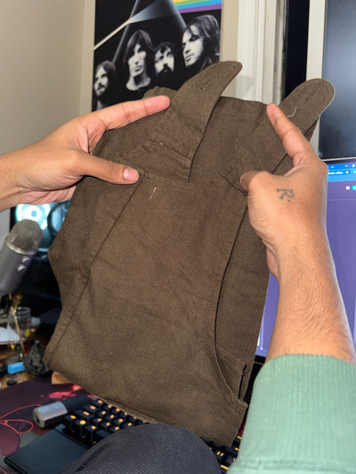 Classic Espresso Brown Utility Overalls