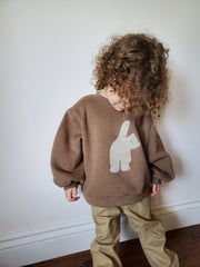 Oversized Bear Wave Sweater