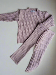 Sweater knitted set