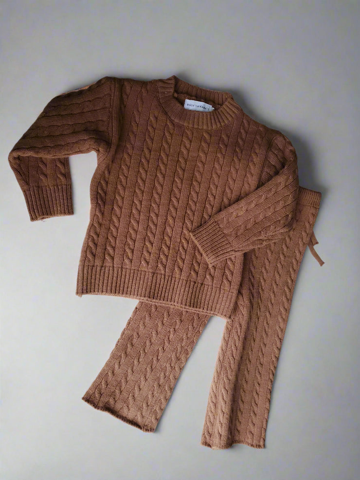 Sweater knitted set