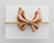 BUTTERFLY BOW - CRUSHED TAUPE