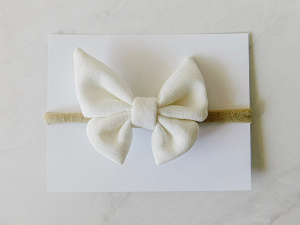 BUTTERFLY BOW - WHITE