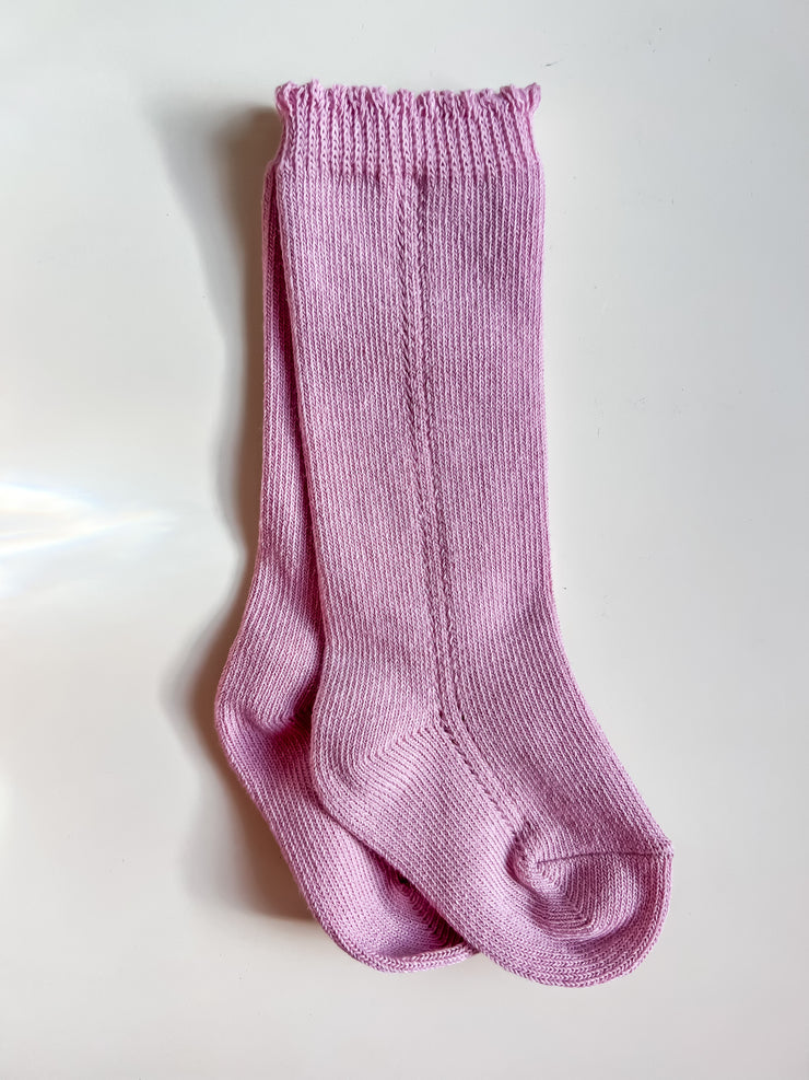 Soft Knit Knee High Socks