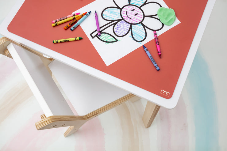 XL Vinyl Placemats - Dreamy Rainbow