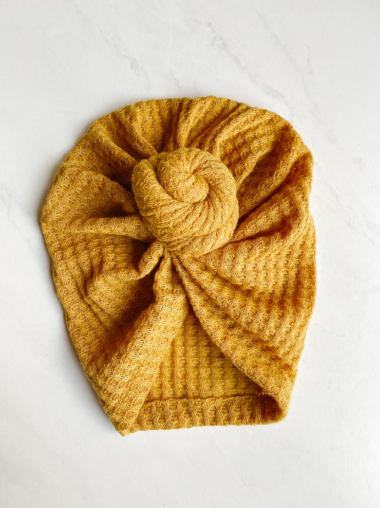 Soft Knit Turban Topknot