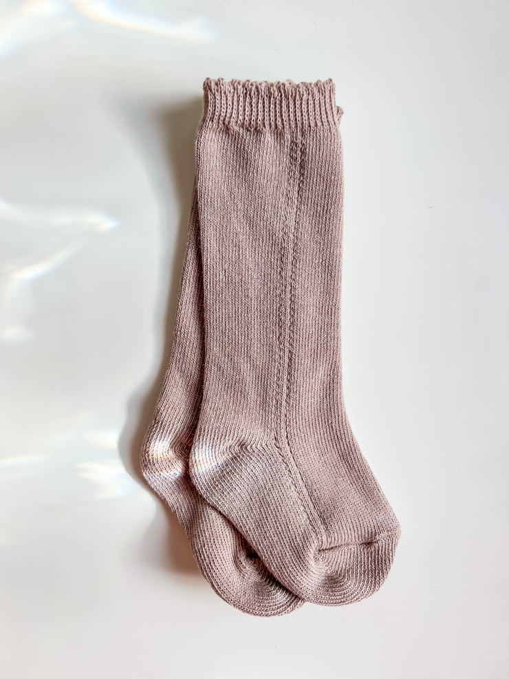 Soft Knit Knee High Socks