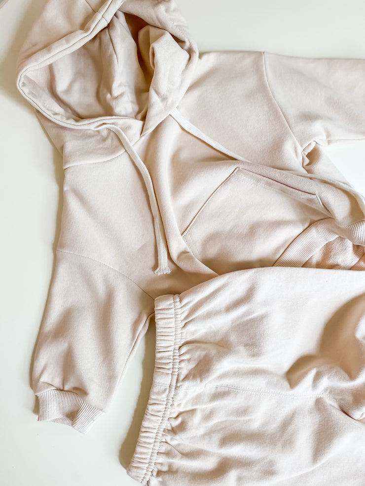Oatmeal Jogging Suit