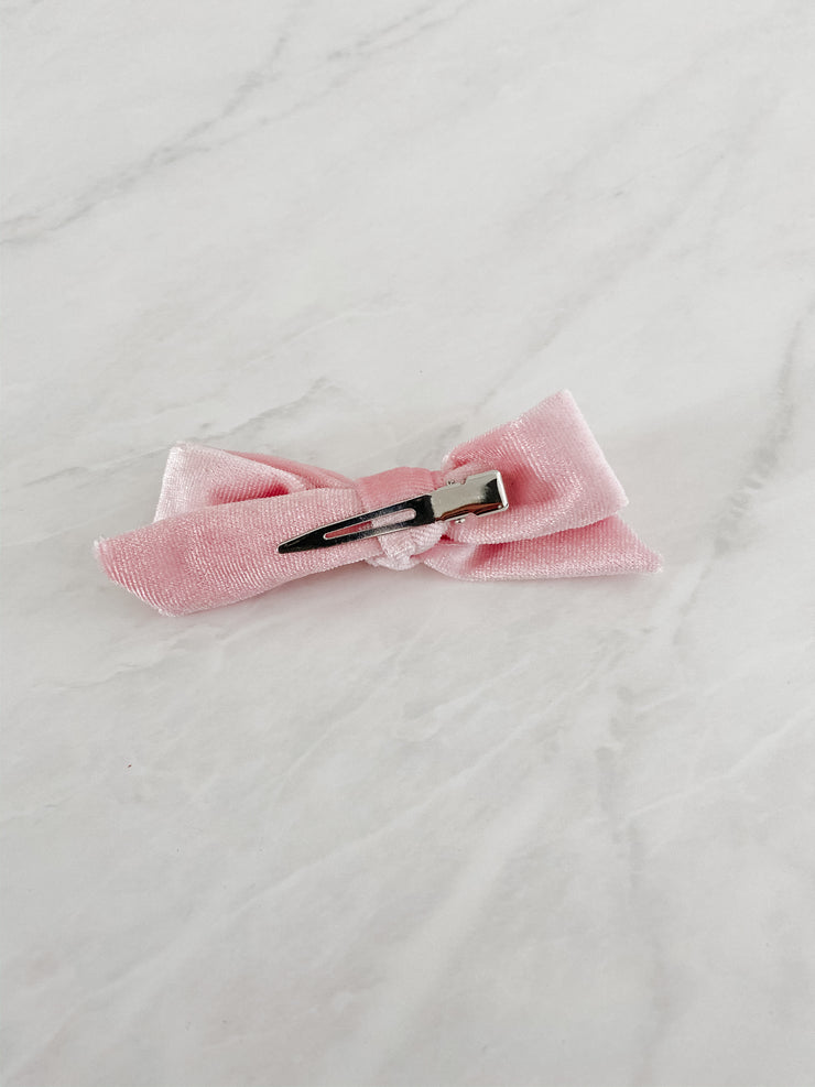 Pink Frosting - Velvet Clip